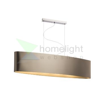 CASUAL 120/25 lámpabúra  Monaco galamb szürke/ezüst PVC  max. 23W