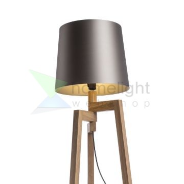 CONNY 35/30 állólámpa búra  Monaco galamb szürke/ezüst PVC  max. 23W