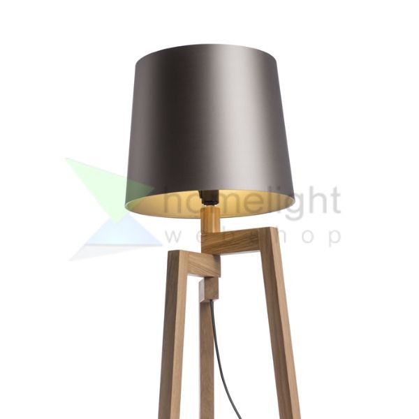 CONNY 35/30 állólámpa búra  Monaco galamb szürke/ezüst PVC  max. 23W