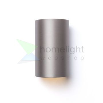 RON W 15/25 fali lámpa  Monaco galamb szürke/ezüst PVC 230V LED E27 15W
