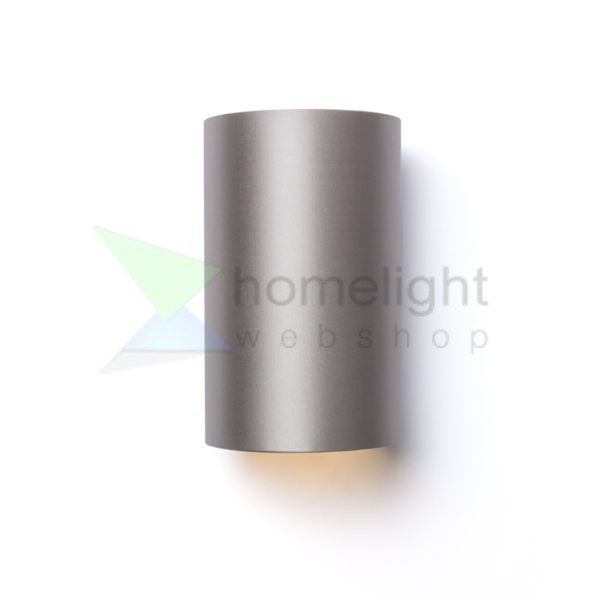 RON W 15/25 fali lámpa  Monaco galamb szürke/ezüst PVC 230V LED E27 15W