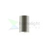 RON W 15/25 fali lámpa  Monaco galamb szürke/ezüst PVC 230V LED E27 15W