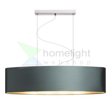 CASUAL 90/22 lámpabúra  Monaco benzin kék/ezüst PVC  max. 23W