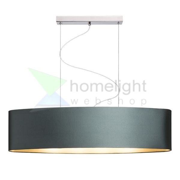 CASUAL 90/22 lámpabúra  Monaco benzin kék/ezüst PVC  max. 23W