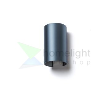 RON W 15/25 fali lámpa  Monaco petróleum kék/ezüst PVC 230V LED E27 15W