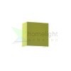 LOPE W 25/14 fali lámpa  Chintz lime/fehér PVC 230V LED E27 15W