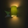 RON W 15/25 fali lámpa  Chintz lime/fehér PVC 230V LED E27 15W