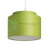 DOUBLE 40/30 lámpabúra  Chintz lime/fehér PVC  max. 23W