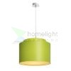 DOUBLE 40/30 lámpabúra  Chintz lime/fehér PVC  max. 23W