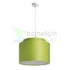 DOUBLE 40/30 lámpabúra  Chintz lime/fehér PVC  max. 23W