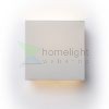 LOPE W 25/14 fali lámpa  Chintz világosszürke/fehér PVC 230V LED E27 15W