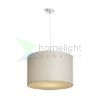 RON 40/25 lámpabúra  Chintz világosszürke/fehér PVC  max. 23W
