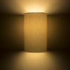 Kép RON W 15/25 fali lámpa  Chintz világosszürke/fehér PVC 230V LED E27 15W