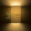 RON W 15/25 fali lámpa  Chintz világosszürke/fehér PVC 230V LED E27 15W