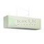 LOPE 80/23 lámpabúra  Chintz menta/ezüst fólia  max. 23W
