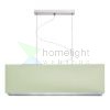 LOPE 80/23 lámpabúra  Chintz menta/ezüst fólia  max. 23W