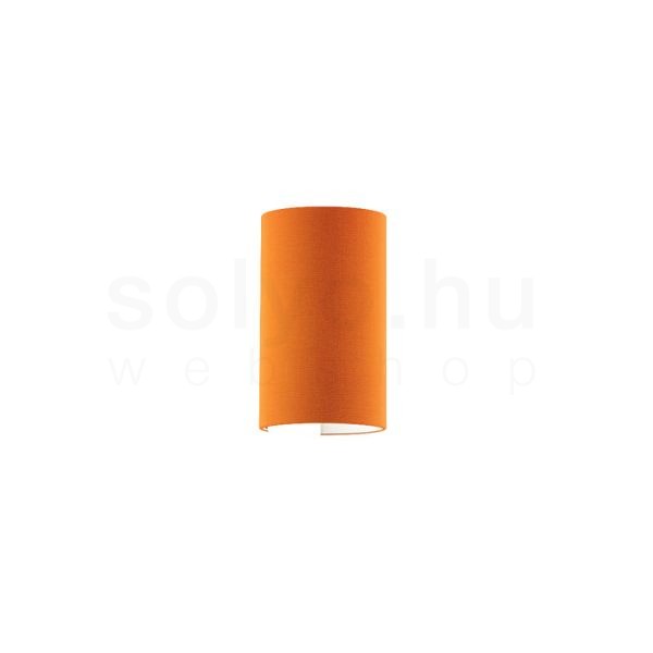 Kép RON W 15/25 fali lámpa  Chintz narancssárga/fehér PVC 230V LED E27 15W