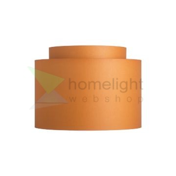 DOUBLE 40/30 lámpabúra  Chintz narancssárga/fehér PVC  max. 23W