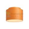 DOUBLE 40/30 lámpabúra  Chintz narancssárga/fehér PVC  max. 23W