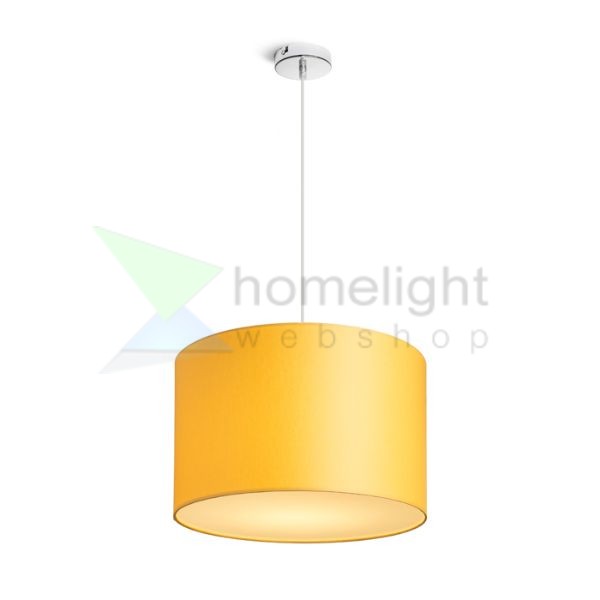 RON 40/25 lámpabúra  Chintz sárgabarack/fehér PVC  max. 23W