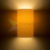 RON W 15/25 fali lámpa  Chintz sárgabarack/fehér PVC 230V LED E27 15W