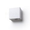 Kép LOPE W 25/14 fali lámpa  Polycotton fehér/fehér PVC 230V LED E27 15W