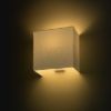 Kép LOPE W 25/14 fali lámpa  Polycotton fehér/fehér PVC 230V LED E27 15W