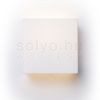 Kép LOPE W 25/14 fali lámpa  Polycotton fehér/fehér PVC 230V LED E27 15W