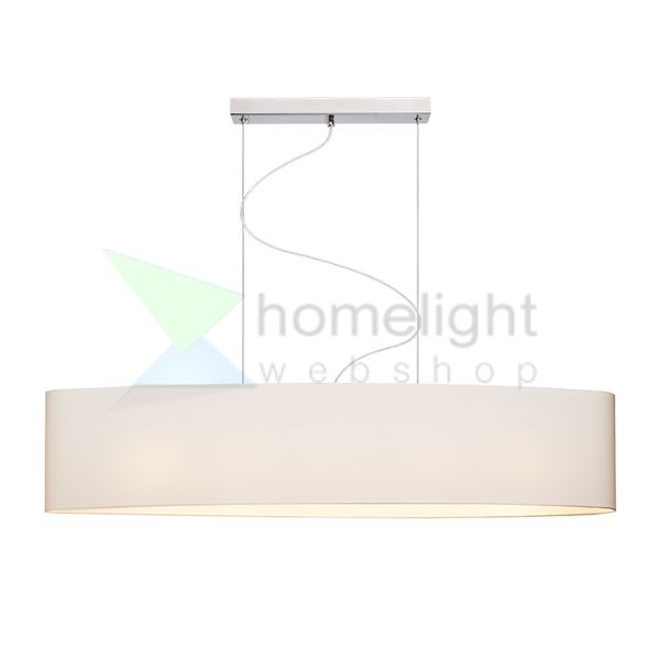 CASUAL 120/25 lámpabúra  Polycotton fehér/fehér PVC  max. 23W