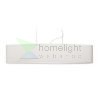 CASUAL 120/25 lámpabúra  Polycotton fehér/fehér PVC  max. 23W