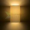 RON W 15/25 fali lámpa  Polycotton fehér/fehér PVC 230V LED E27 15W