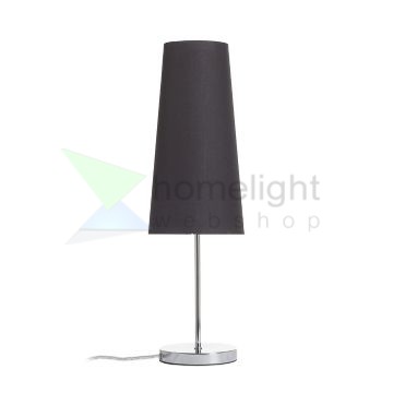 CONNY 15/30 asztali lámpaernyő Polycotton fekete/arany fólia max. 23W