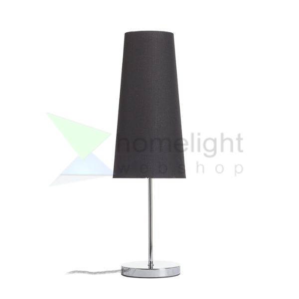 CONNY 15/30 asztali lámpaernyő Polycotton fekete/arany fólia max. 23W