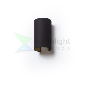 RON W 15/25 fali lámpa  Polycotton fekete/arany fólia 230V LED E27 15W