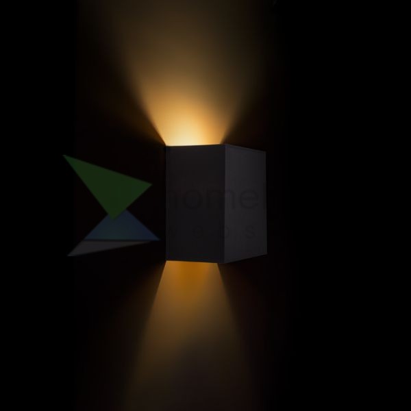 LOPE W 25/14 fali lámpa  Polycotton fekete/réz fólia 230V LED E27 15W
