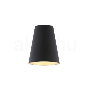 Kép CONNY 25/30 asztali lámpaernyő Polycotton fekete/réz fólia max. 23W