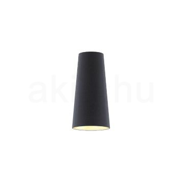 Kép CONNY 15/30 asztali lámpaernyő Polycotton fekete/réz fólia max. 23W