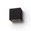 Kép LOPE W 25/14 fali lámpa  Polycotton fekete/arany fólia 230V LED E27 15W