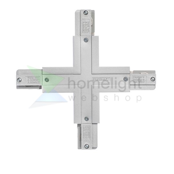 EUTRAC X kapocs ezüstszürke  230V 