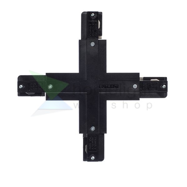 EUTRAC X kapocs fekete  230V 