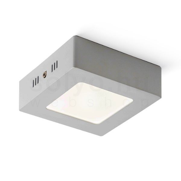 Kép SLENDER SQ 12 felületre szerelhető matt nikkel 230V LED 6W 3000K