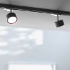 Kép PIXIE háromfázisú áramkörös sínre fekete króm 230V LED GX53 7W