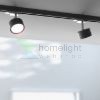 PIXIE háromfázisú áramkörös sínre fekete króm 230V LED GX53 7W