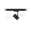 PIXIE háromfázisú áramkörös sínre fekete króm 230V LED GX53 7W