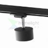 PIXIE háromfázisú áramkörös sínre fekete króm 230V LED GX53 7W