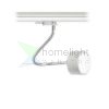 PIXIE libanyak háromfázisú áramkörös sínre ezüstszürke króm 230V LED GX53 7W