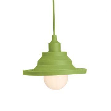 Kép AMICI függő szilikon lámpa zöld  230V LED E27 15W