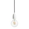 Kép FABIO függesztő készlet fekete porcelán 230V LED E27 15W