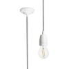 Kép FABIO függesztő készlet fekete/fehér porcelán 230V LED E27 15W