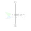 FABIO függesztő készlet fekete/fehér porcelán 230V LED E27 15W
